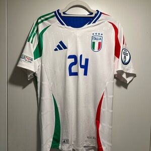 NEW AUTHENTIC Italy Euro 2024 Away Adidas Medium Cambiaso #24